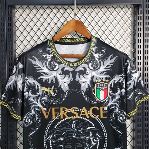 shirt with stamp inside italy versace|Gianni Versace.